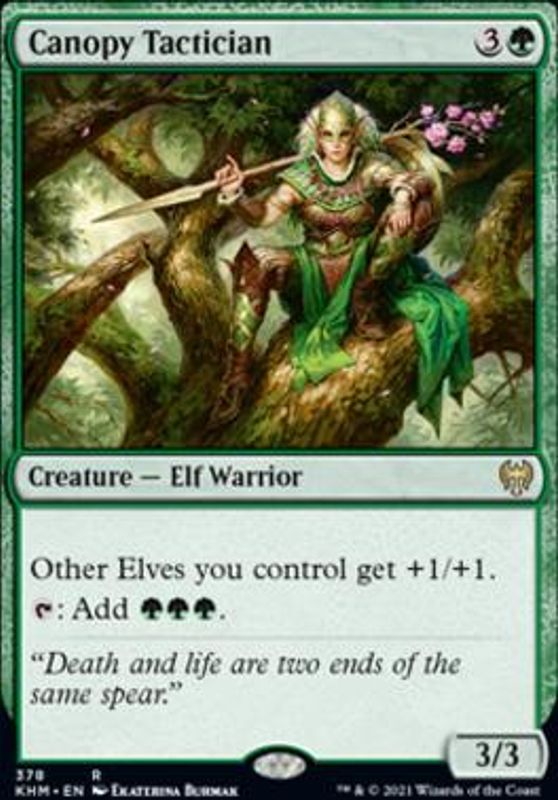 Canopy Tactician (Theme Booster)