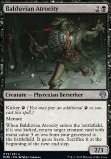 Hovedbilde Balduvian Atrocity (foil)