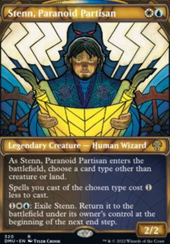 Stenn, Paranoid Partisan (Showcase)