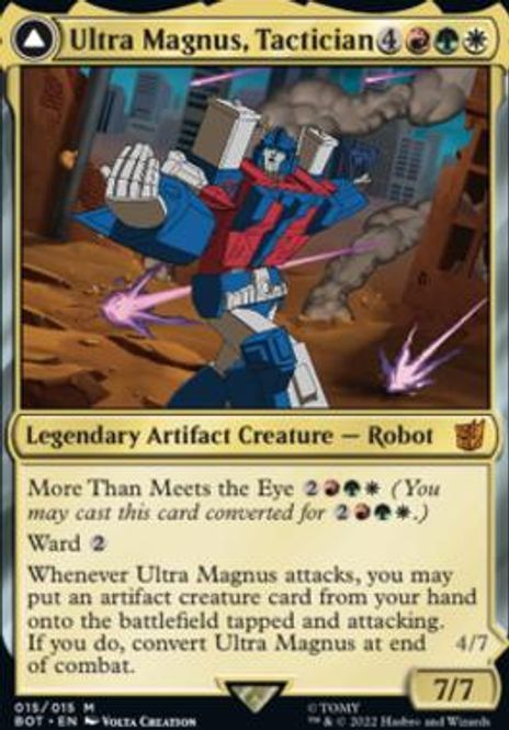 Hovedbilde Ultra Magnus, Tactician