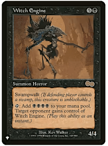 Hovedbilde Witch Engine (Urza's Saga)