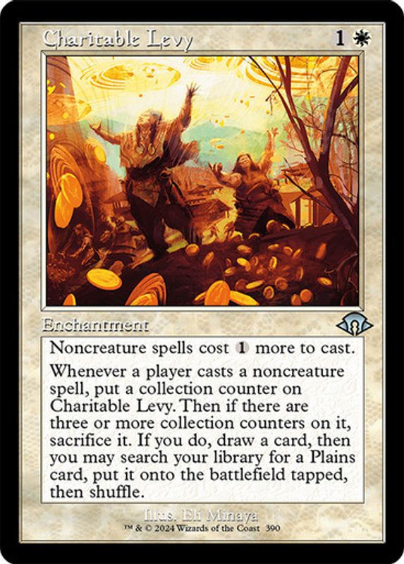 Charitable Levy (Retro Frame)