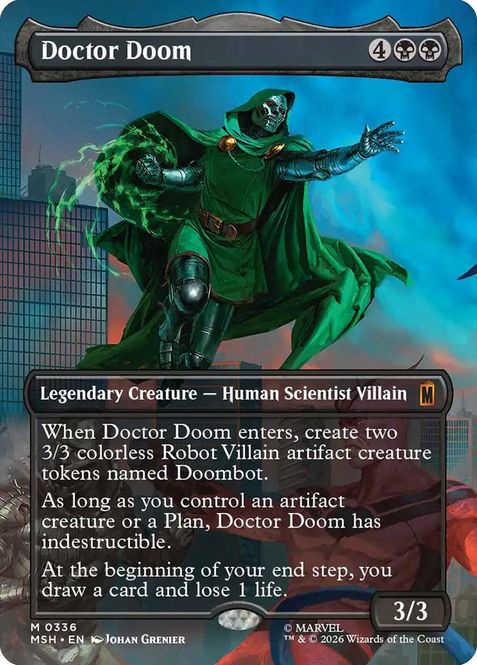 Hovedbilde Doctor Doom (Borderless) ...