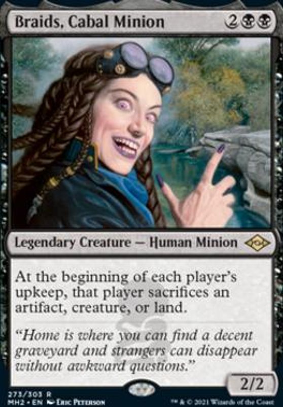 Braids, Cabal Minion (Foil-Etched)