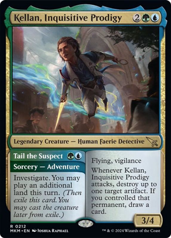 Kellan, Inquisitive Prodigy (Foil)