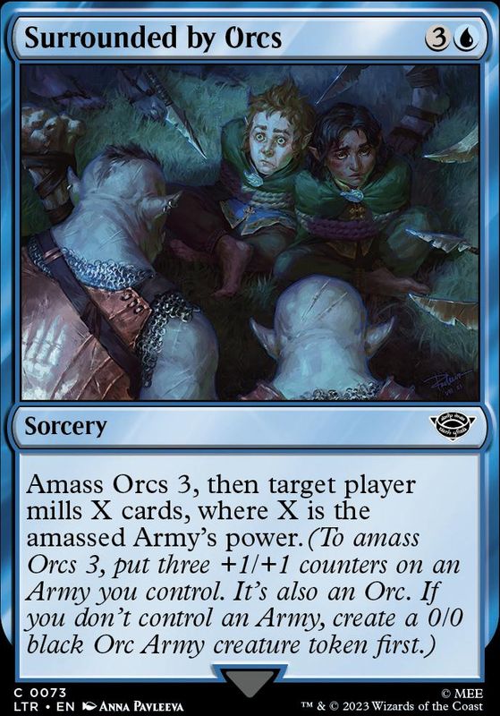 Surrounded by Orcs (foil)