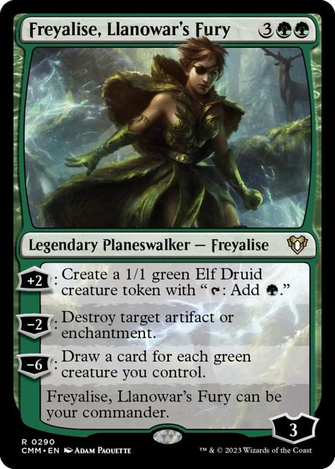 Hovedbilde Freyalise, Llanowar's Fury 