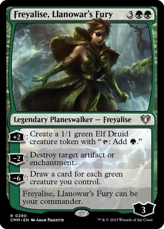 Freyalise, Llanowar's Fury 