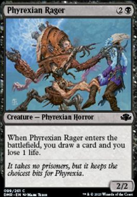 Hovedbilde Phyrexian Rager (foil)