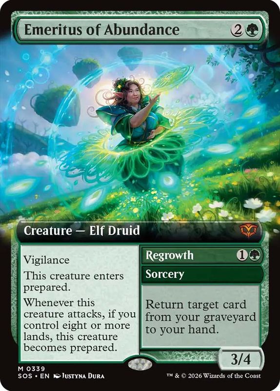 Emeritus of Abundance // Regrowth (Extended Art)
