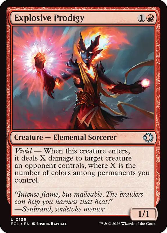 Explosive Prodigy (Foil)