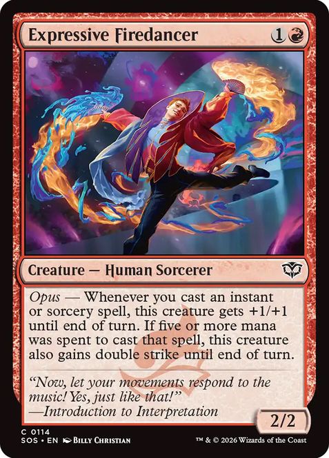 Hovedbilde Expressive Firedancer (Foil)