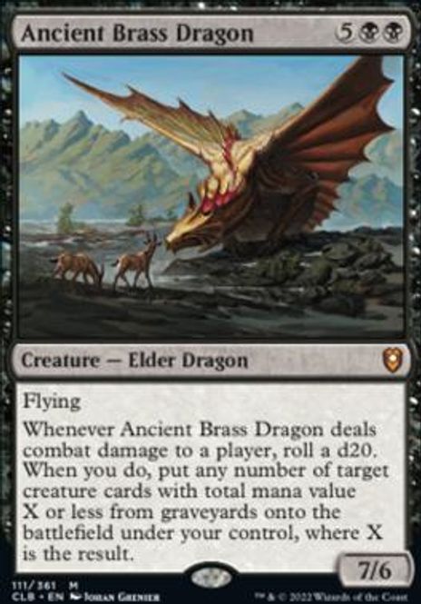 Hovedbilde Ancient Brass Dragon (foil)