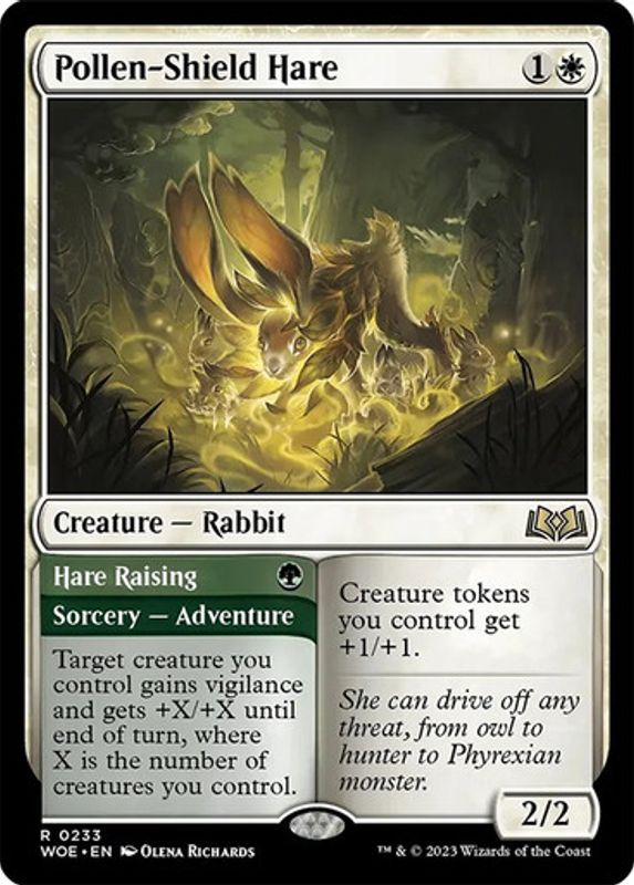 Pollen-Shield Hare (Foil)