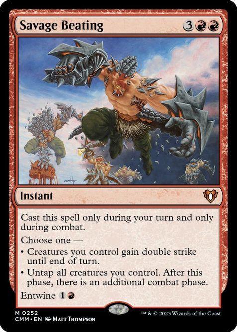 Hovedbilde Savage Beating (foil)