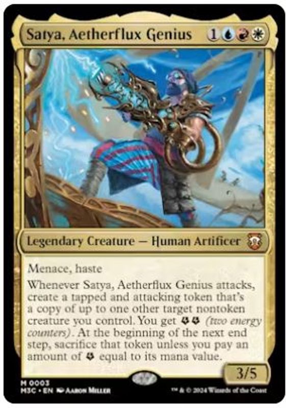 Satya, Aetherflux Genius (Foil)