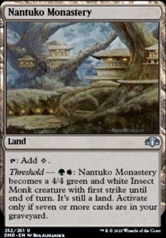 Nantuko Monastery (foil)