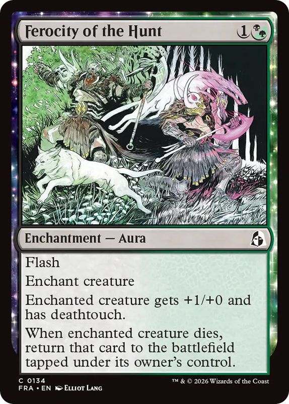 Ferocity of the Hunt (foil)