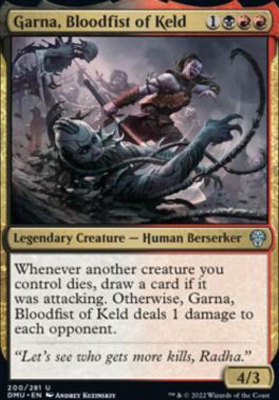 Garna, Bloodfist of Keld (foil)