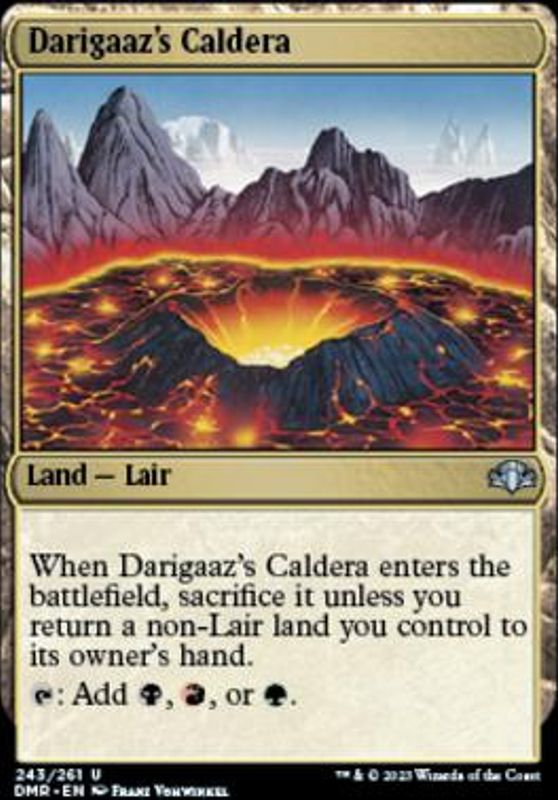 Darigaaz's Caldera (foil)