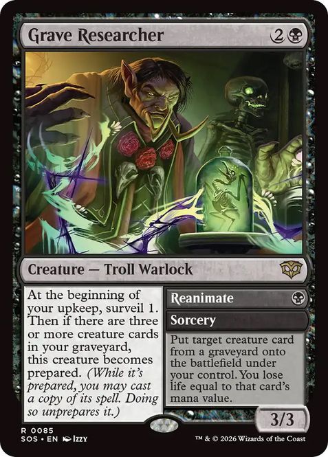 Hovedbilde Grave Researcher // Reanimate ...