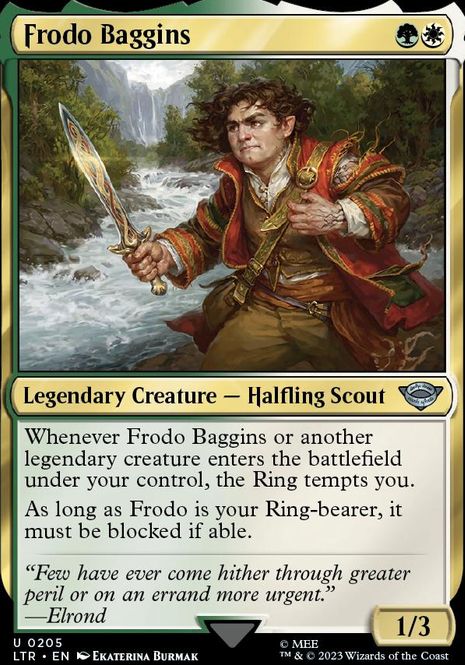 Hovedbilde Frodo Baggins (foil)