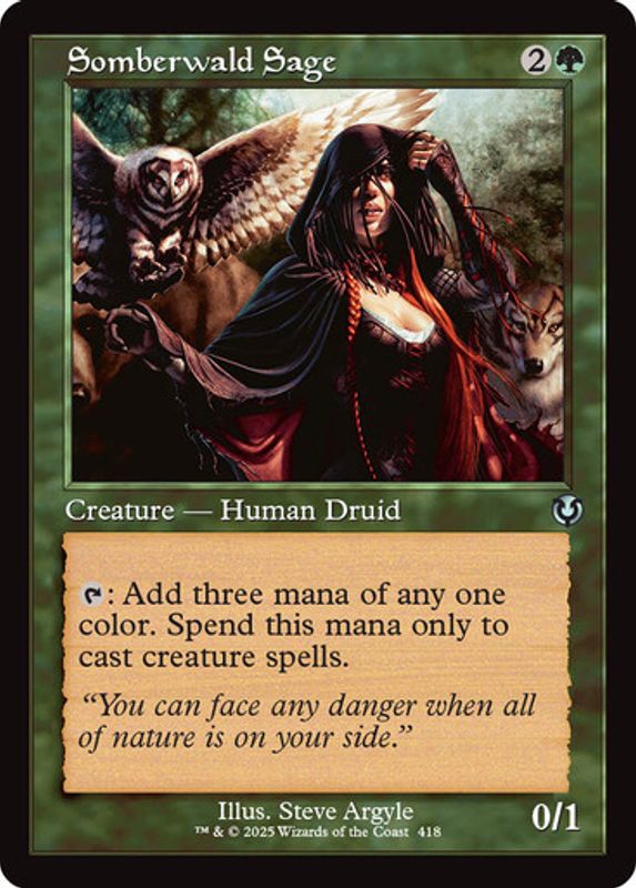 Somberwald Sage (Retro Frame)