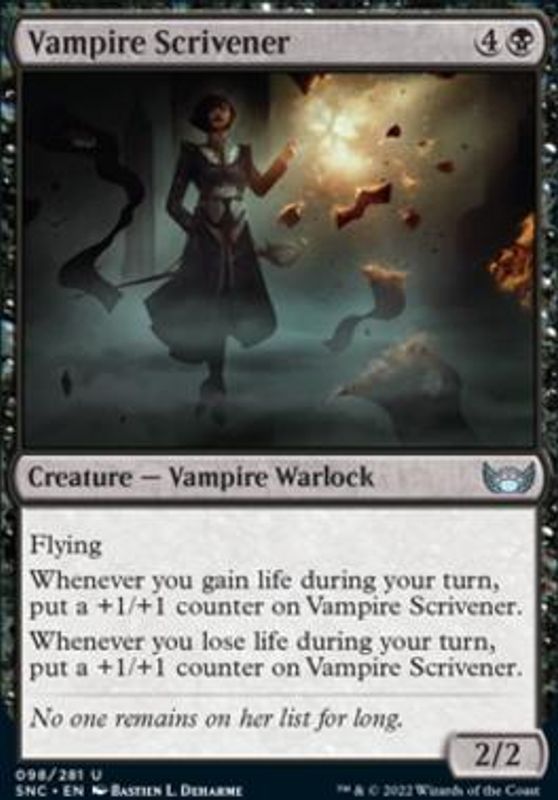 Vampire Scrivener (foil)