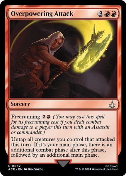 Hovedbilde Overpowering Attack (Foil)