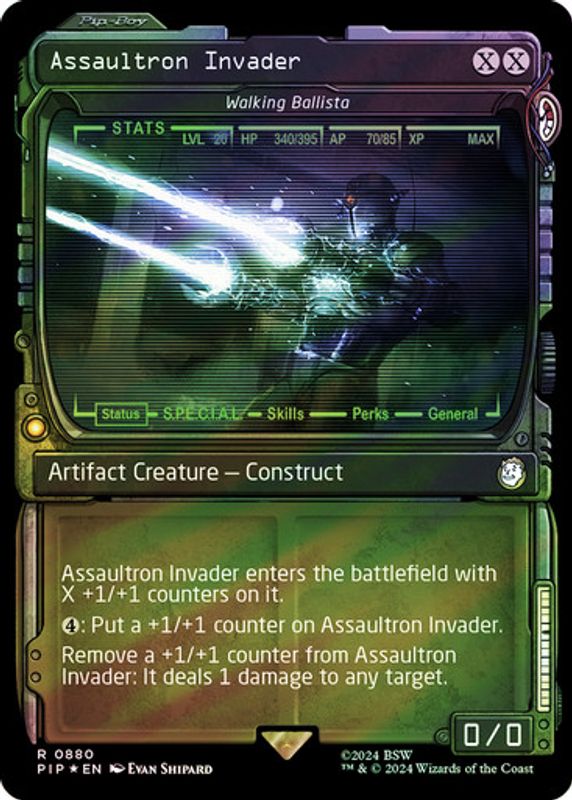 Walking Ballista (0880 - Surge Foil - Assaultron Invader)