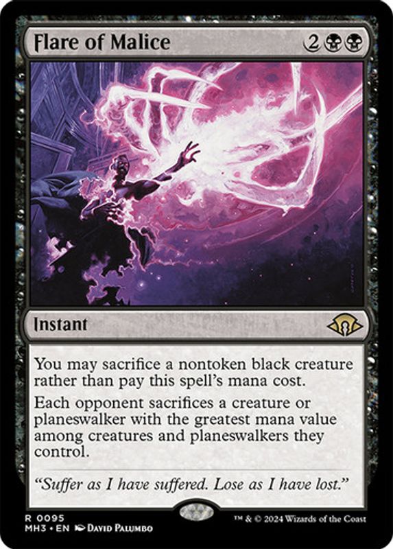 Flare of Malice (Foil)