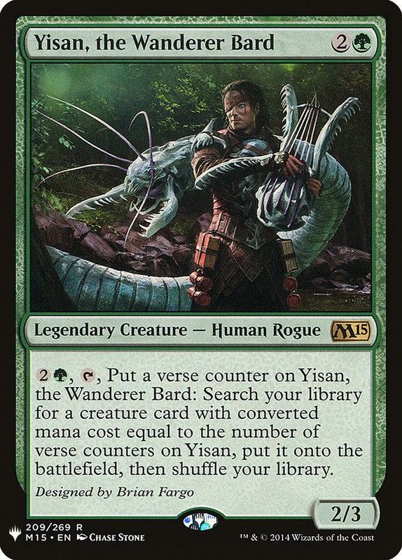Yisan, the Wanderer Bard