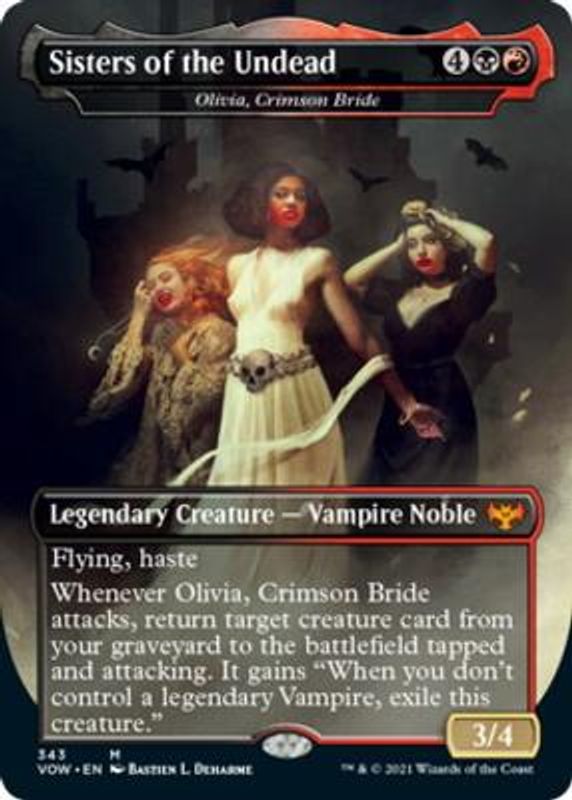Olivia, Crimson Bride (Sisters of the Undead) (foil)