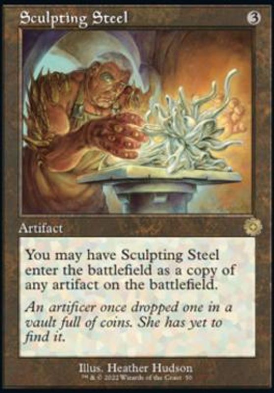 Sculpting Steel (foil)