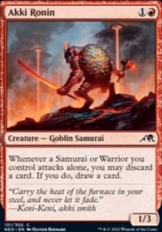 Akki Ronin (foil)