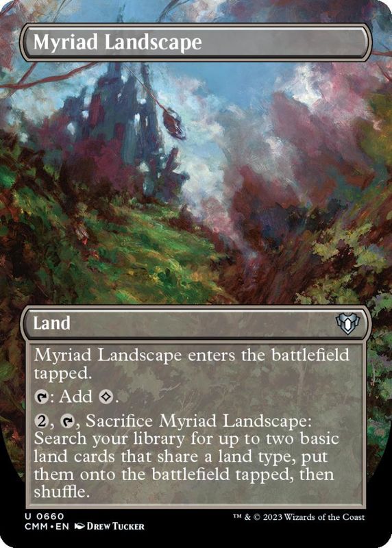 Myriad Landscape (Borderless) (foil)