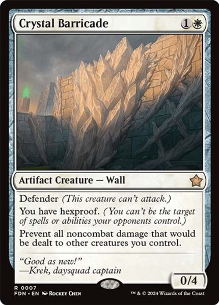 Hovedbilde Crystal Barricade (Foil)