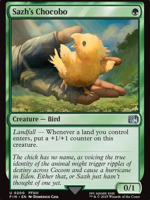Sazh's Chocobo