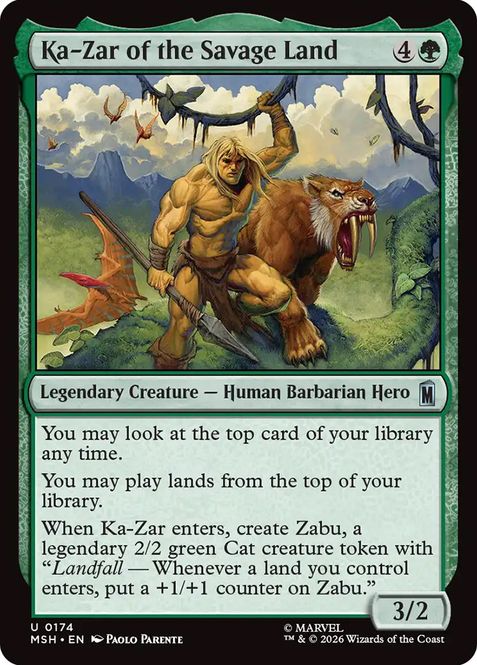 Hovedbilde Ka-Zar of the Savage Land