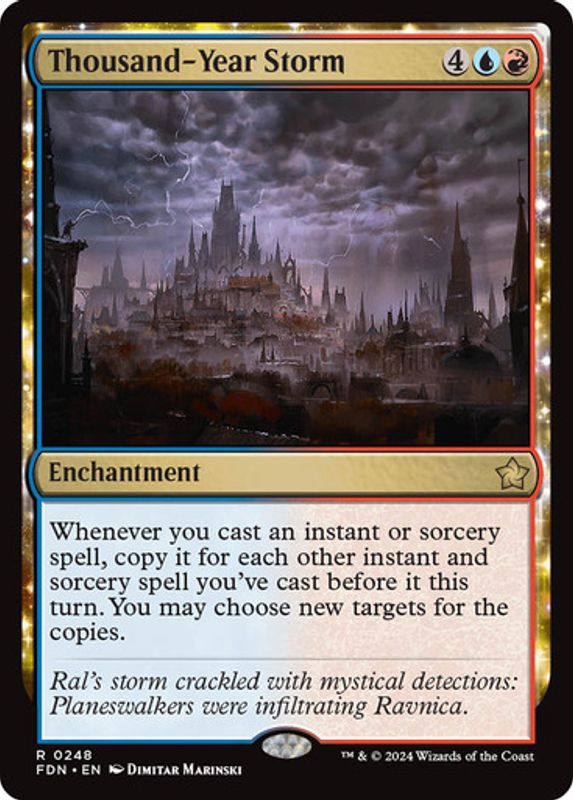 Thousand-Year Storm (Foil)