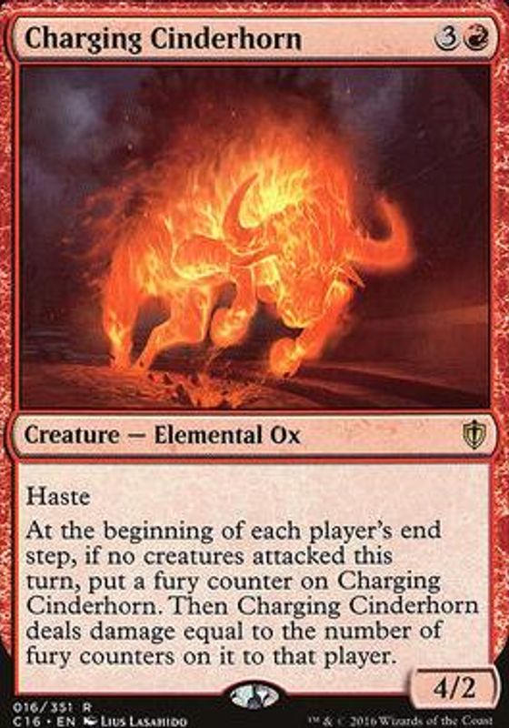 Charging Cinderhorn