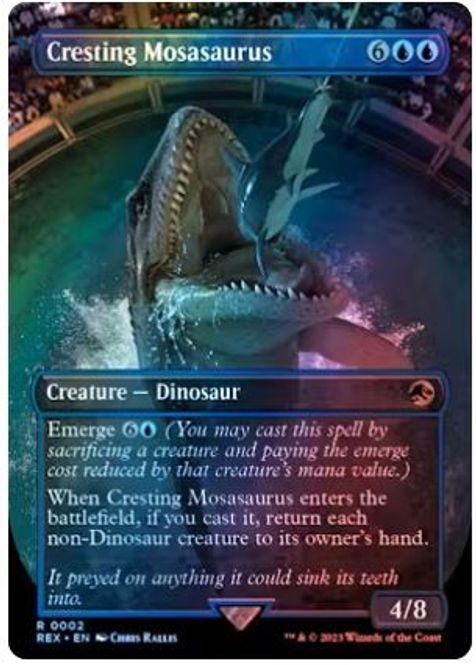 Hovedbilde Cresting Mosasaurus (0002, ...