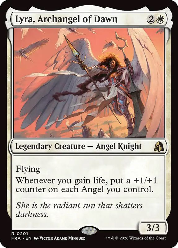 Lyra, Archangel of Dawn (foil)