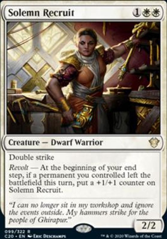 Solemn Recruit
