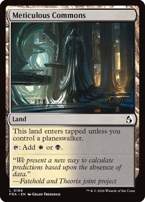 Meticulous Commons (foil)