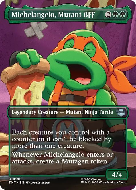Hovedbilde Michelangelo, Mutant BFF ...