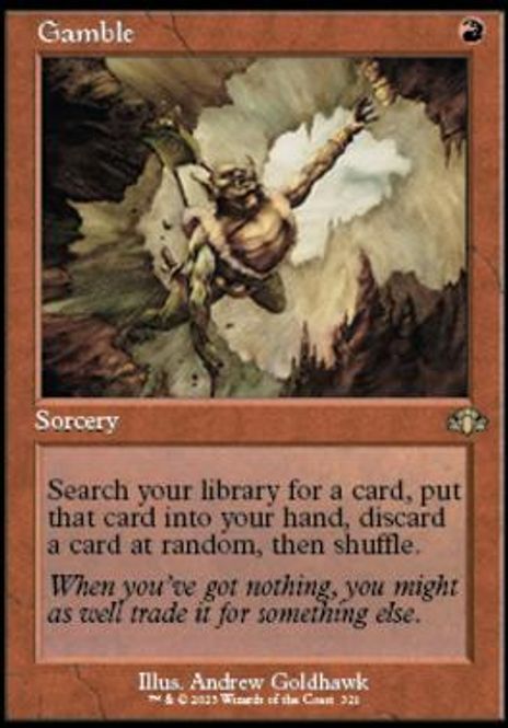 Hovedbilde Gamble (Retro Frame) (foil)