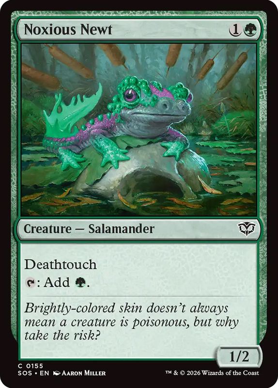 Noxious Newt (Foil)