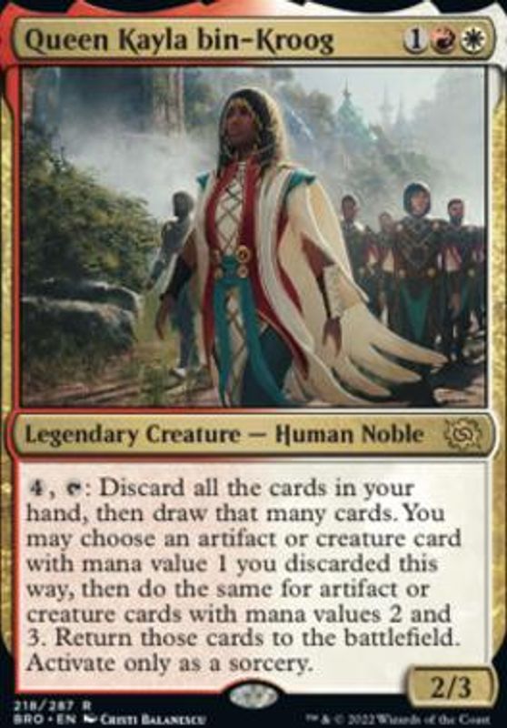 Queen Kayla bin-Kroog
