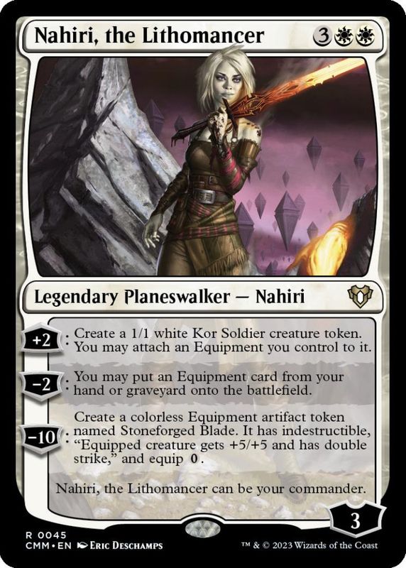 Nahiri, the Lithomancer 
